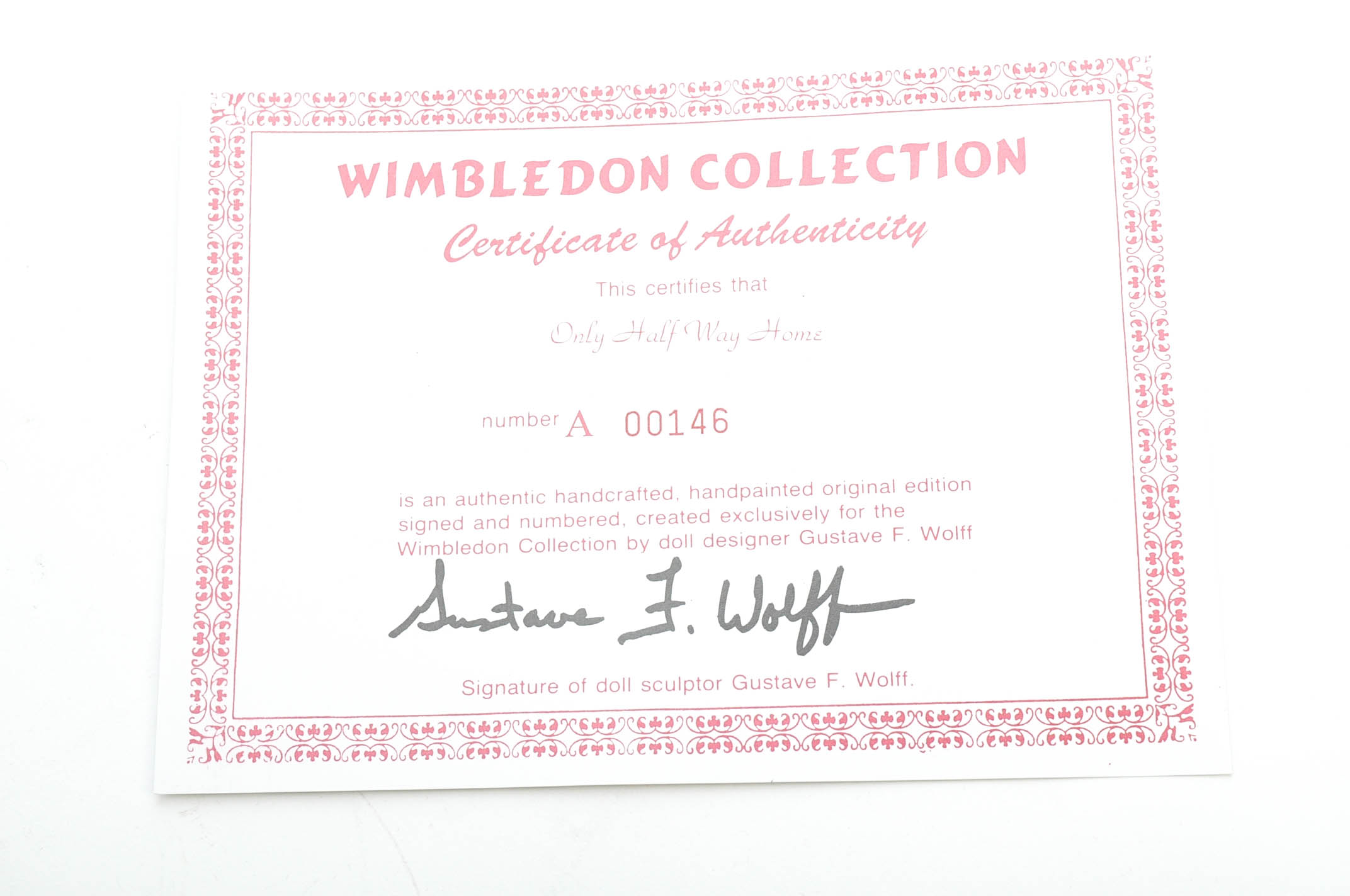 Seven Gustave Wolff Sculpted Dolls