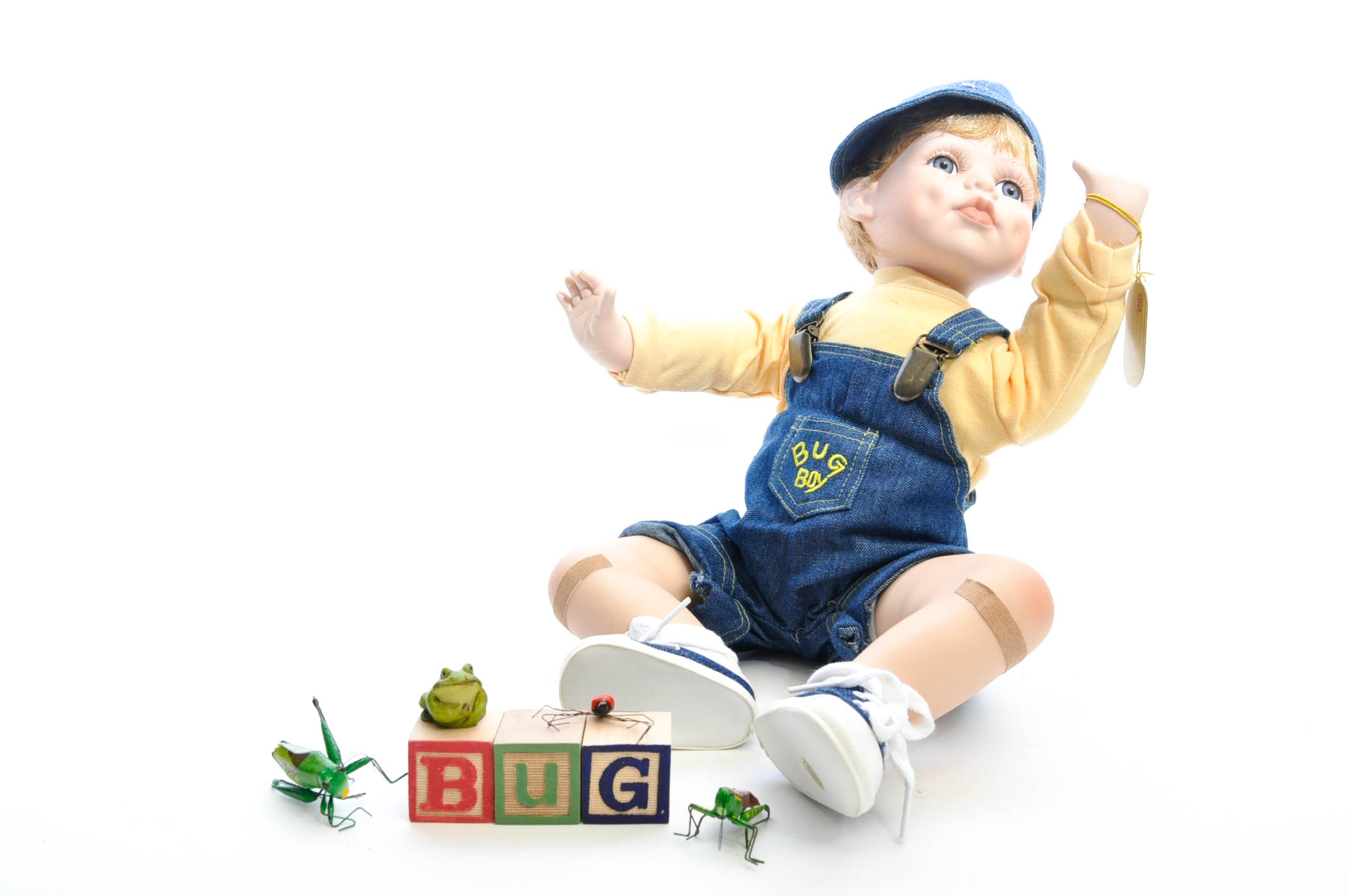 Seven Gustave Wolff Sculpted Dolls