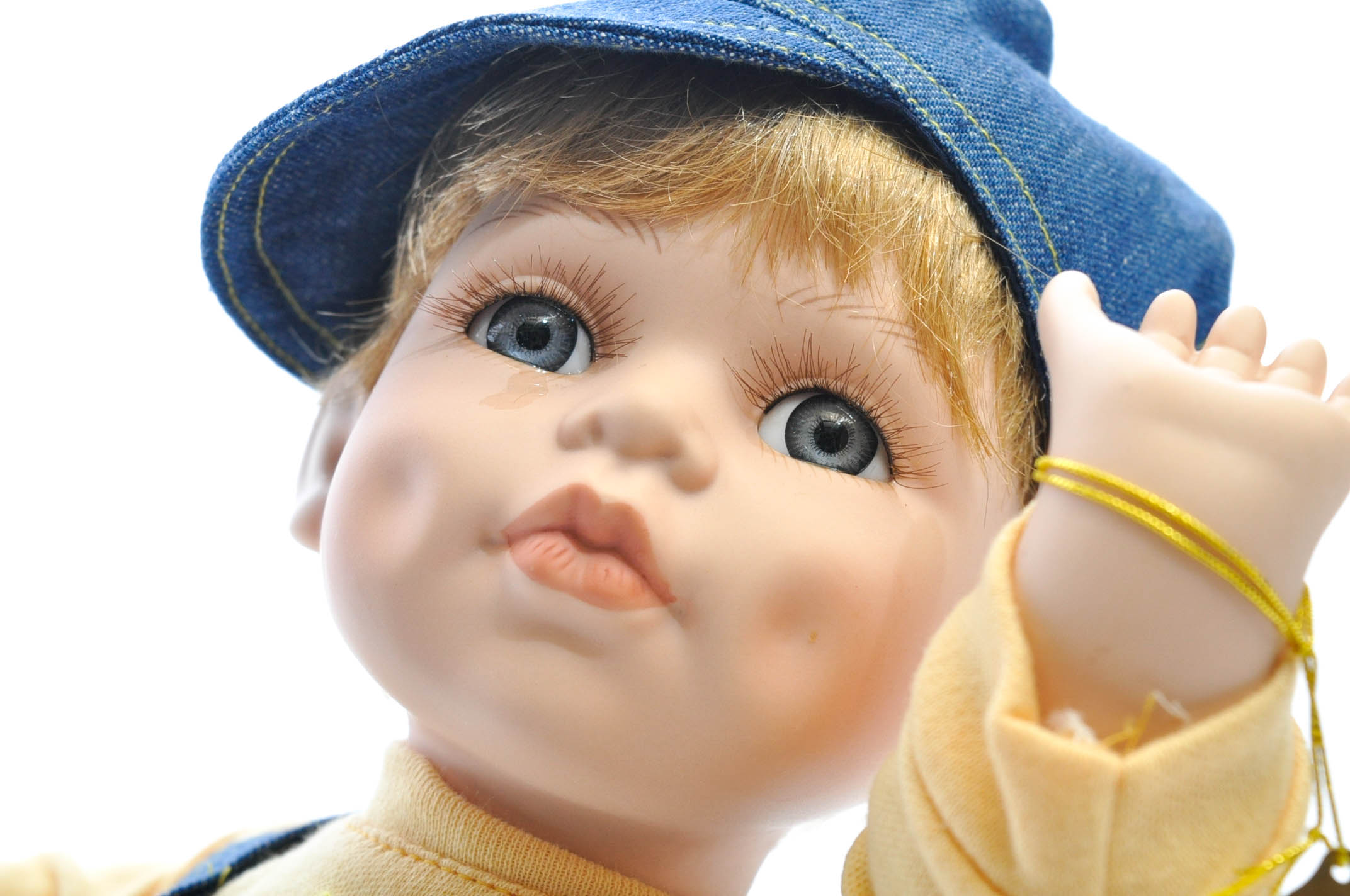 Seven Gustave Wolff Sculpted Dolls