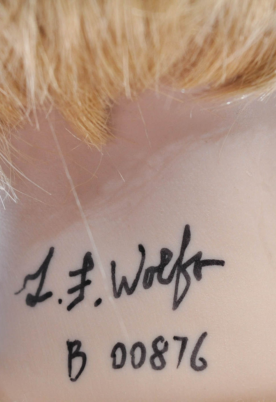 Seven Gustave Wolff Sculpted Dolls