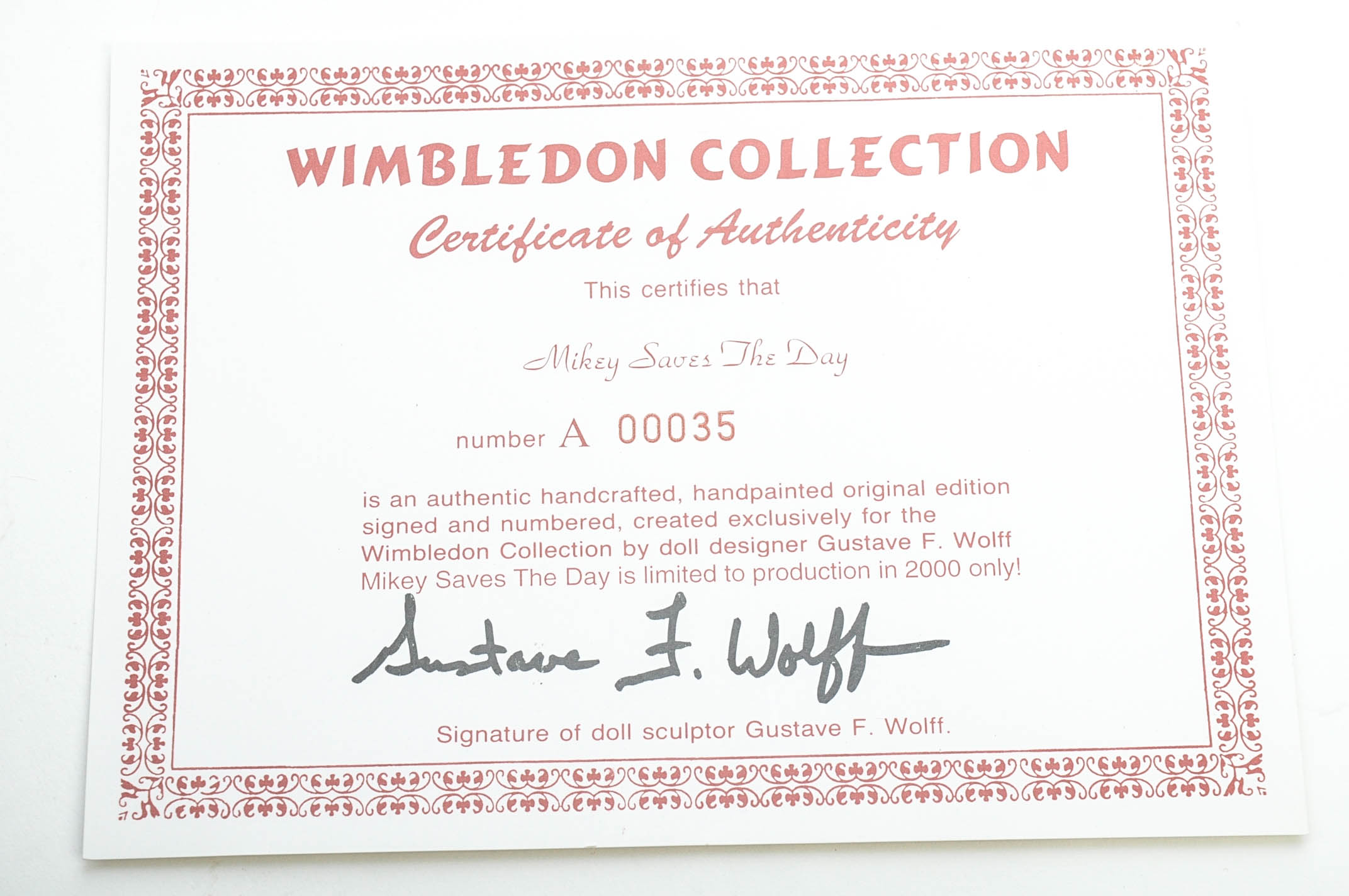 Seven Gustave Wolff Sculpted Dolls