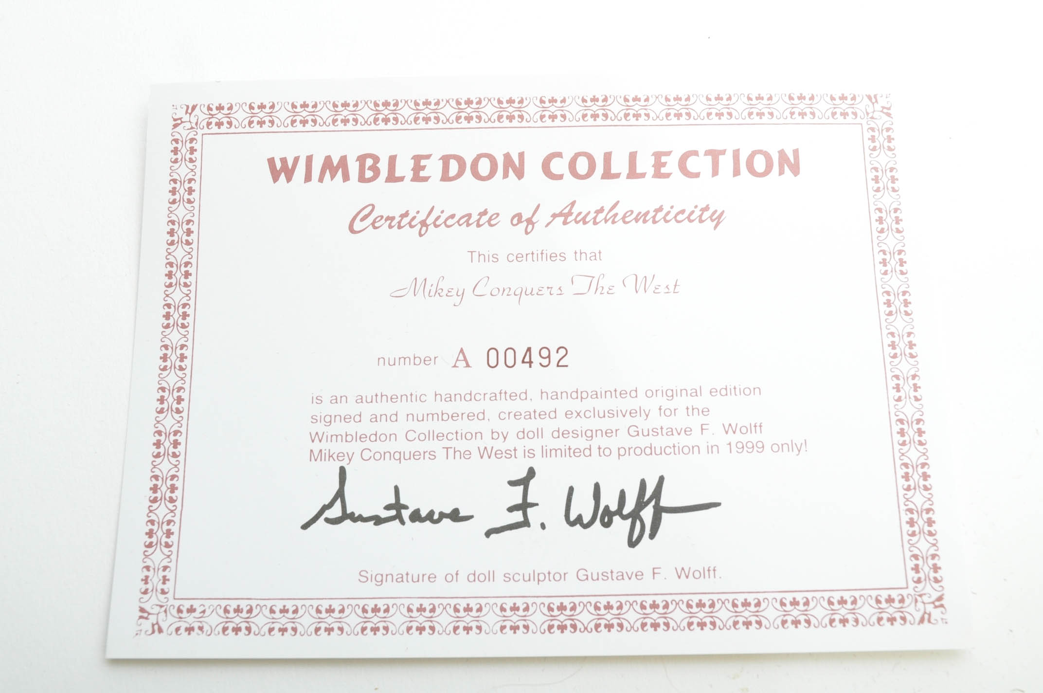 Seven Gustave Wolff Sculpted Dolls