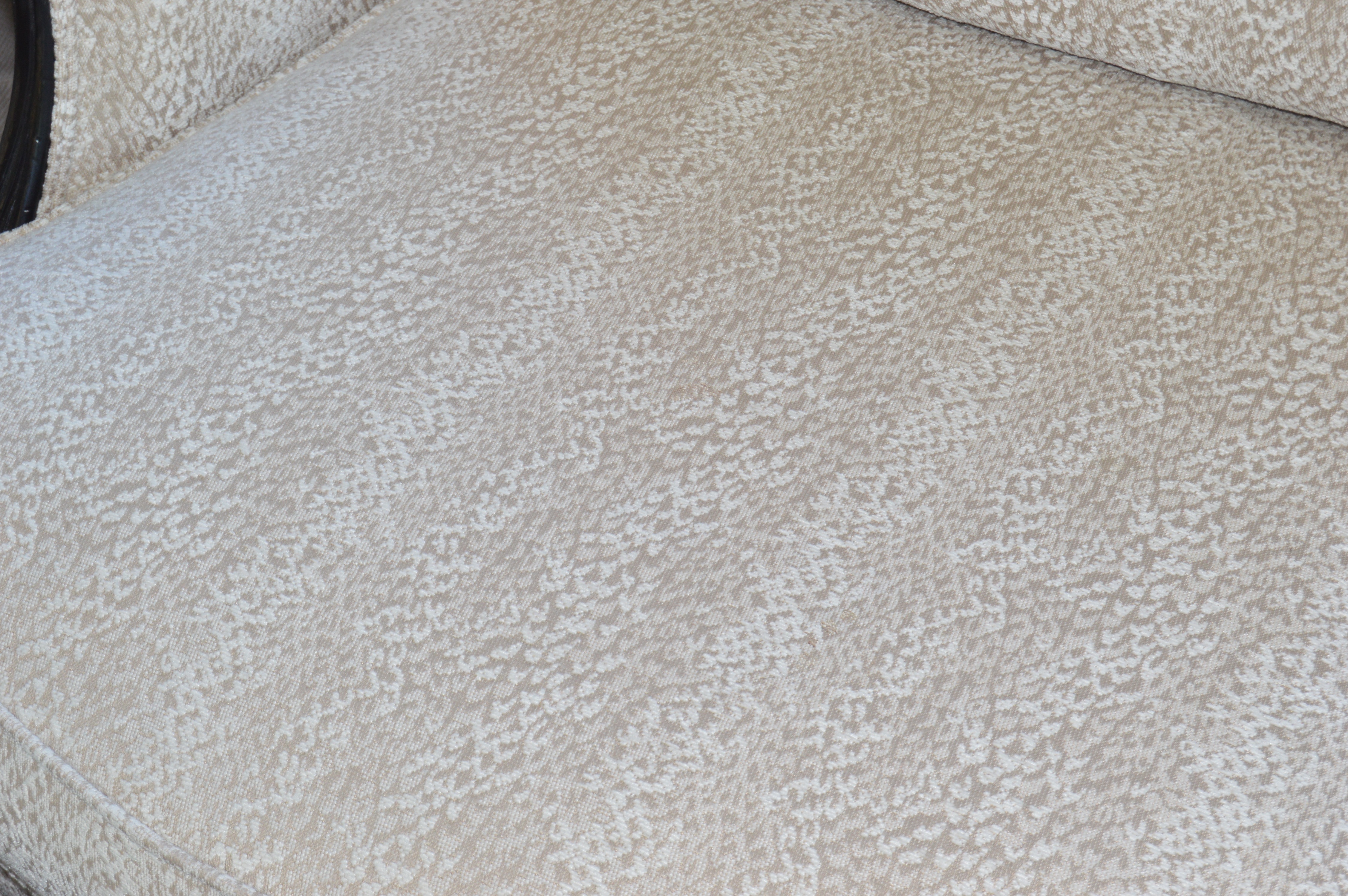 "Versailles" Chair and Ottoman by Ethan Allen