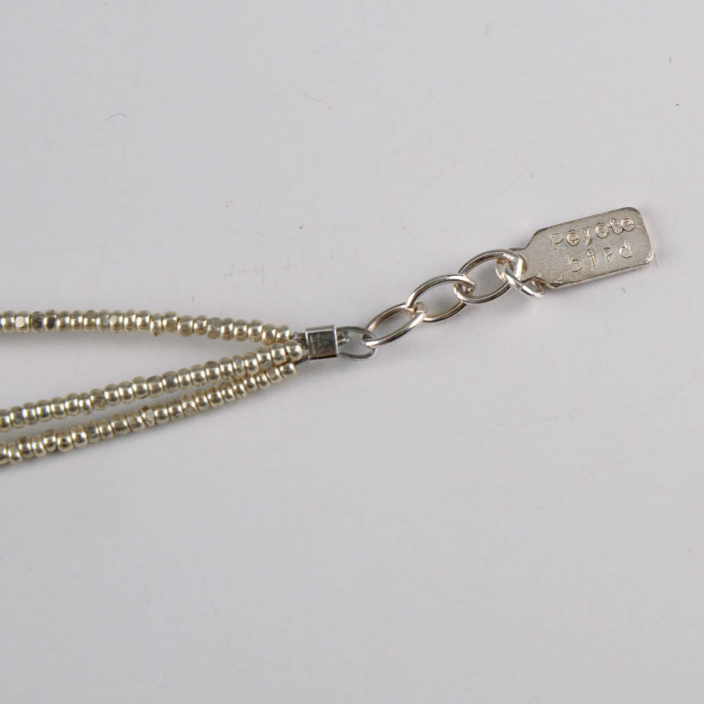 Collection of Sterling Silver Jewelry With Pastel Accents