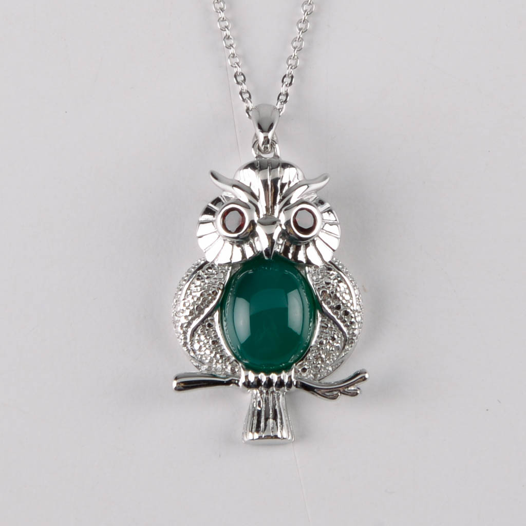 Collection of Sterling Silver Jewelry With Pastel Accents