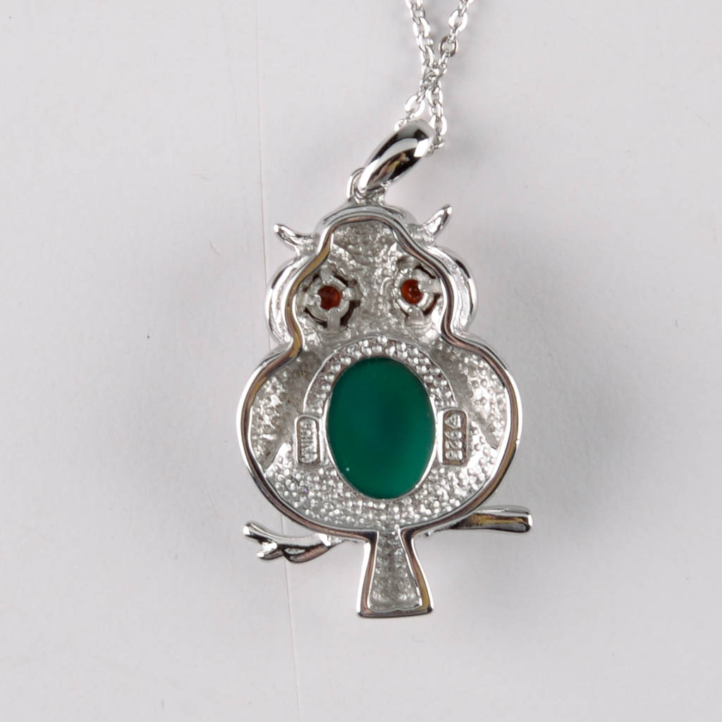 Collection of Sterling Silver Jewelry With Pastel Accents