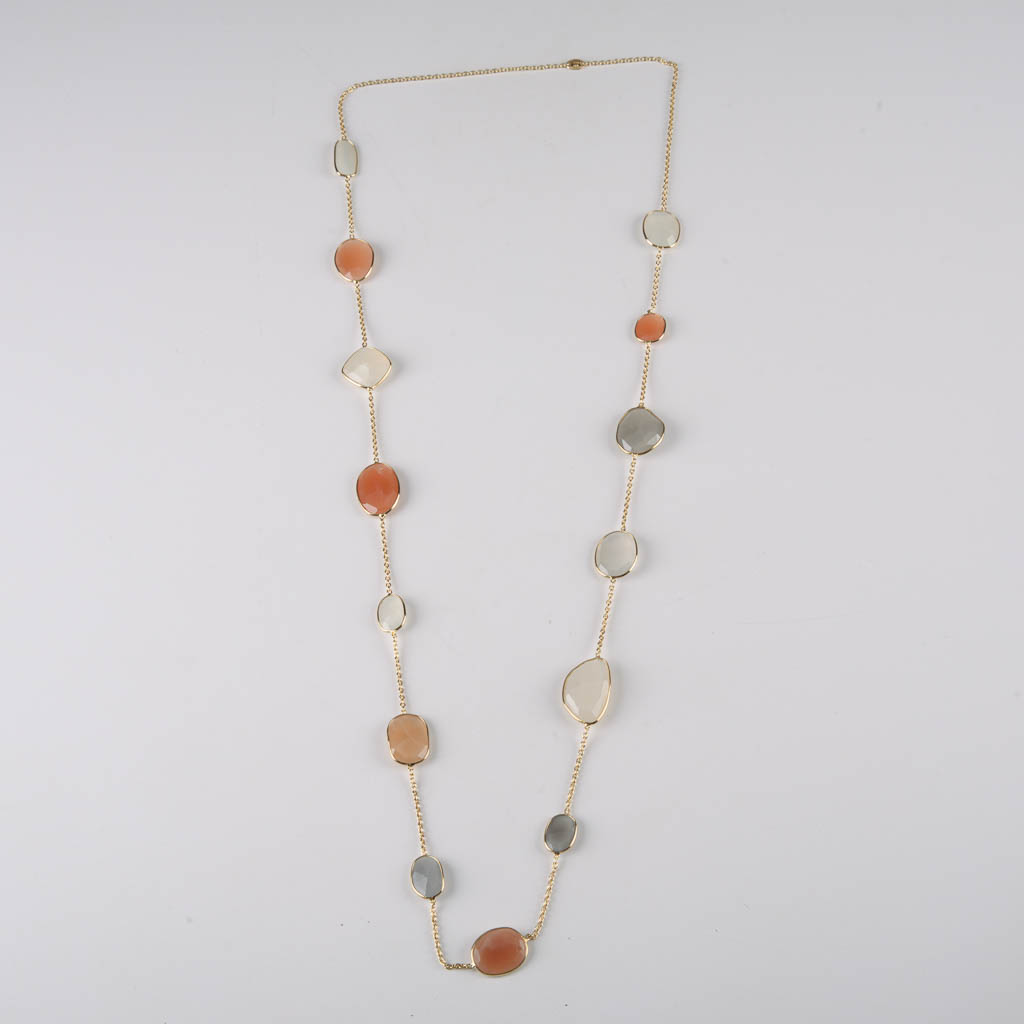 Collection of Sterling Silver Jewelry With Pastel Accents