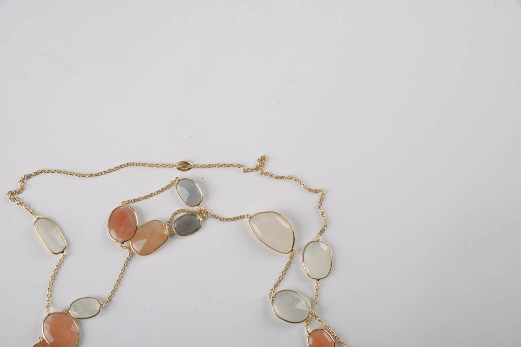 Collection of Sterling Silver Jewelry With Pastel Accents