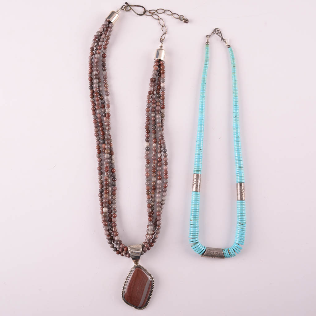 Collection of Southwestern Fashion Jewelry