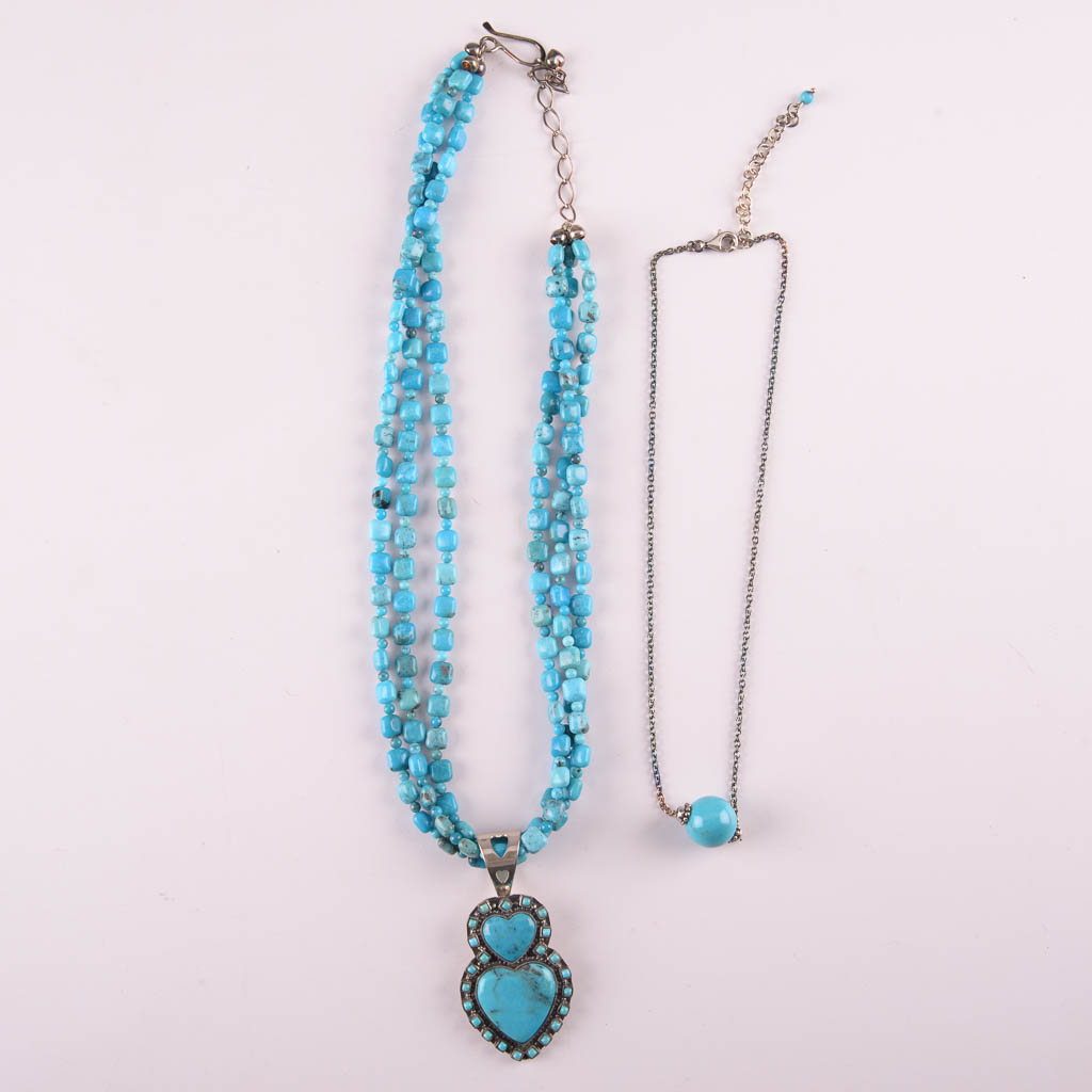 Collection of Southwestern Fashion Jewelry