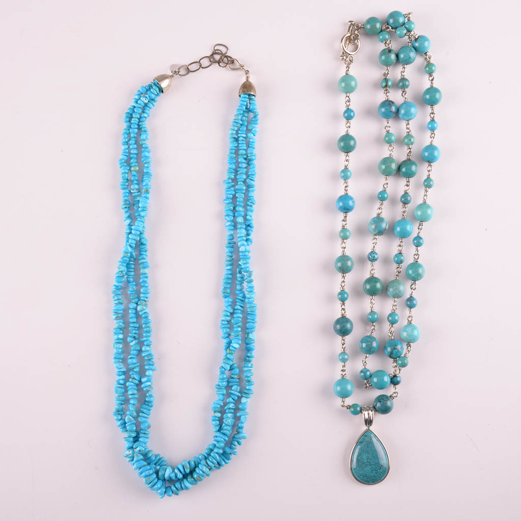 Collection of Southwestern Fashion Jewelry