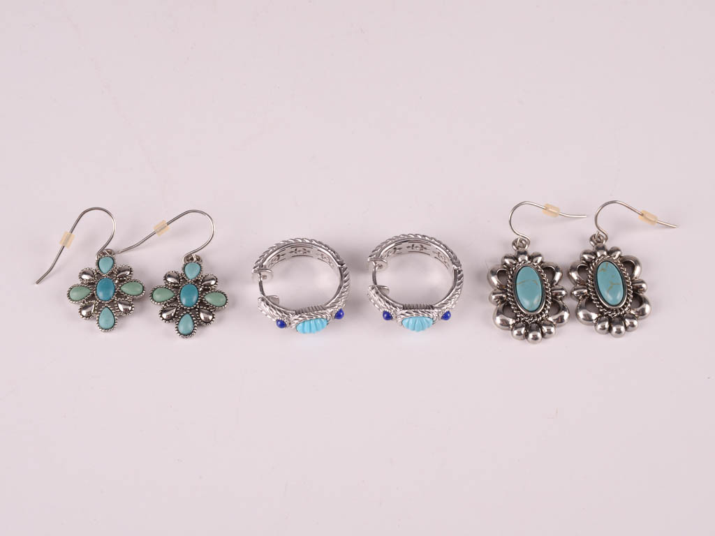 Collection of Southwestern Fashion Jewelry