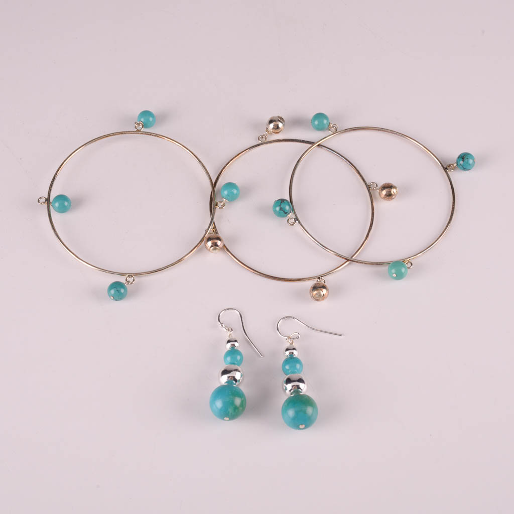 Collection of Southwestern Fashion Jewelry