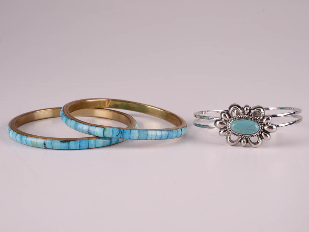 Collection of Southwestern Fashion Jewelry