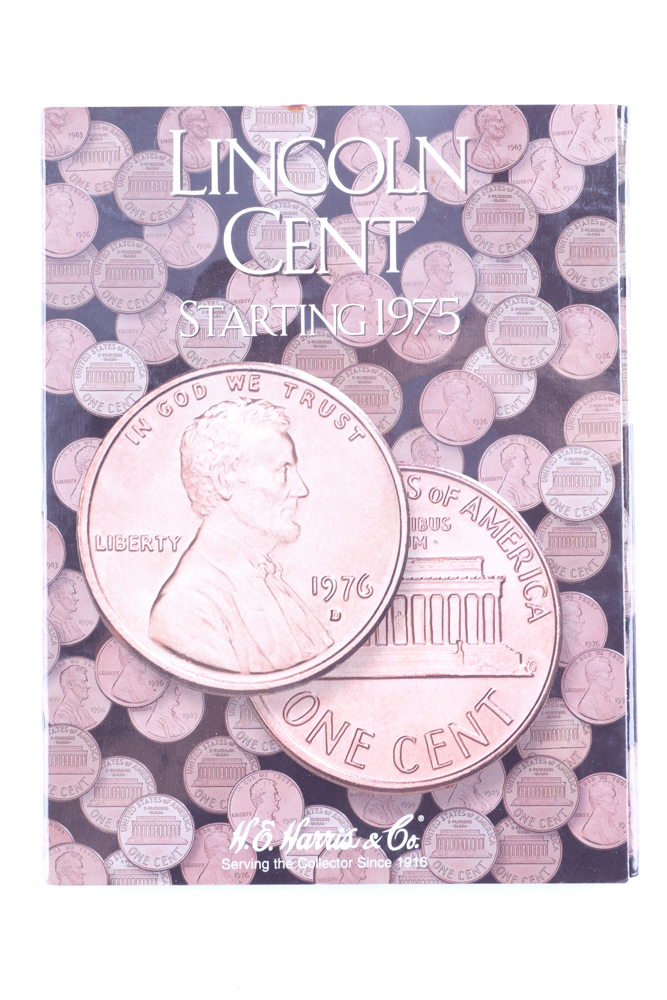 Two Binders of Lincoln Pennies