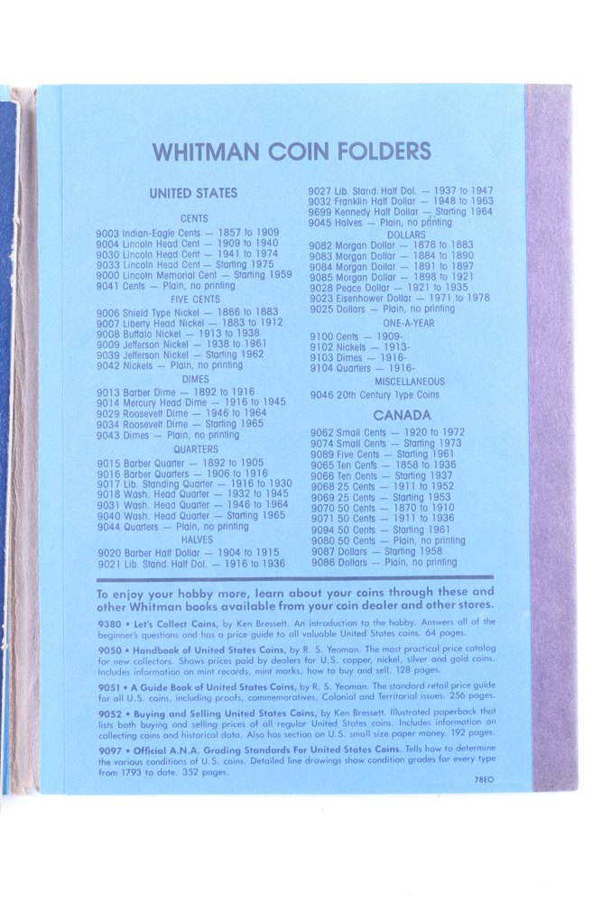 Two Binders of Lincoln Pennies