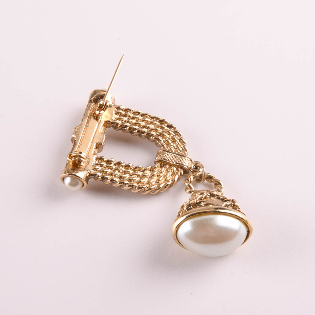 Collection of Gold and Black Costume Jewelry