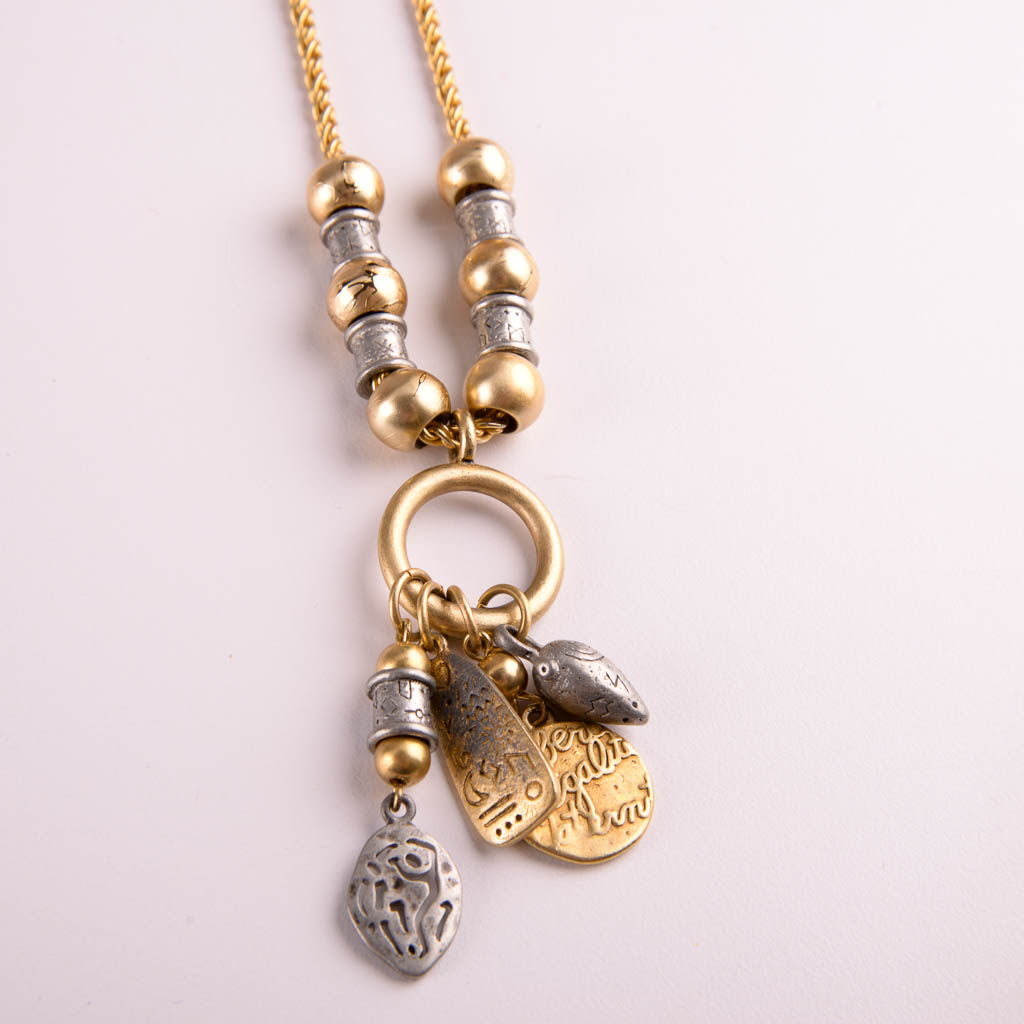 Collection of Gold and Black Costume Jewelry