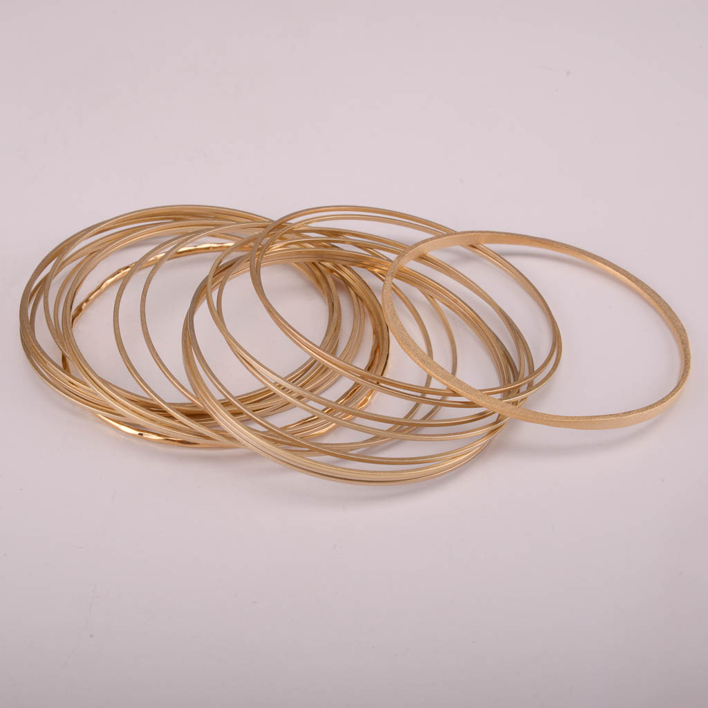 Collection of Gold and Black Costume Jewelry