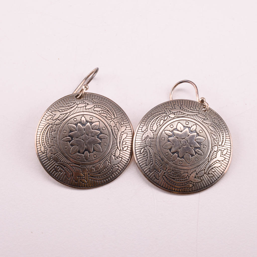 Assortment of Silver Tone Fashion Jewelry