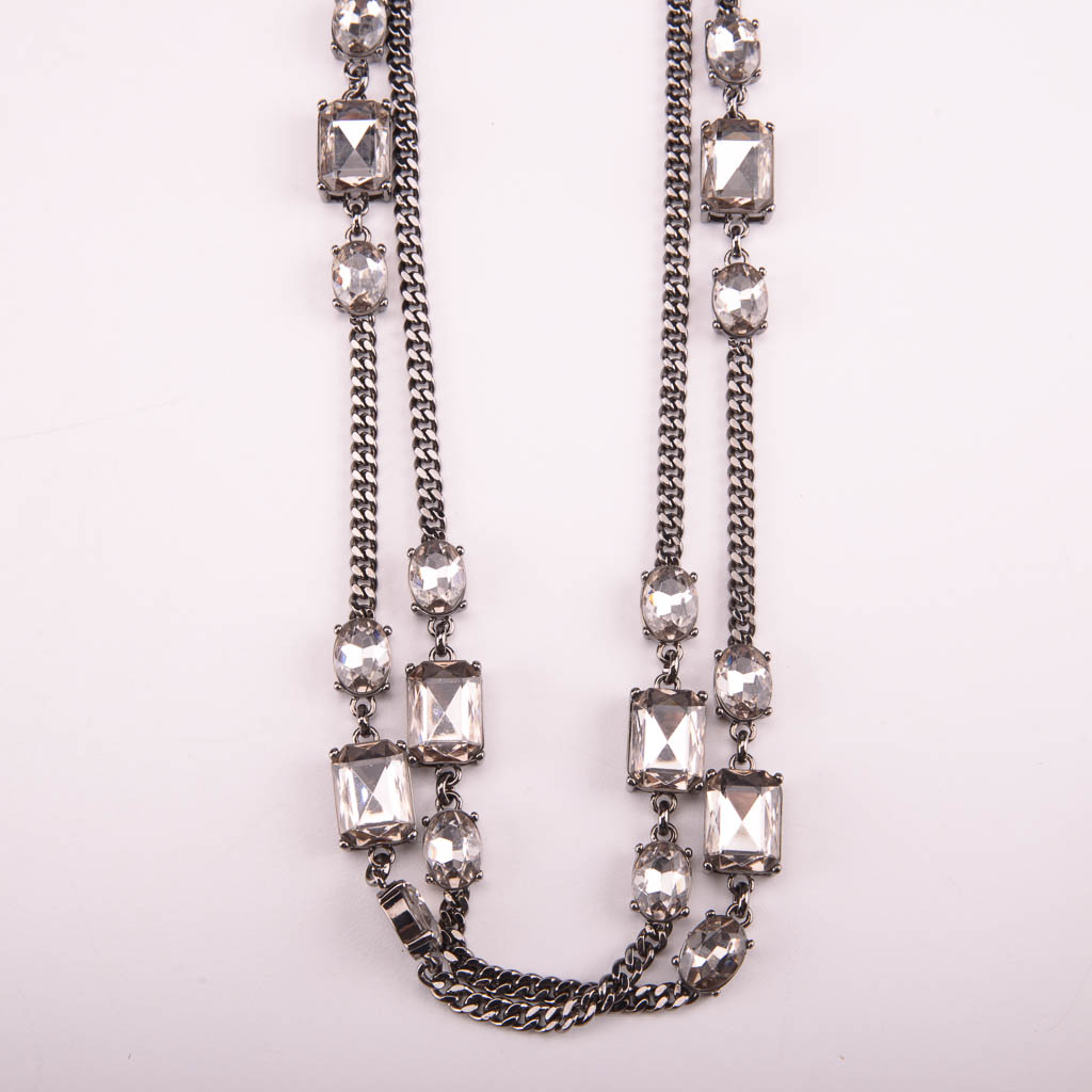 Collection of Purple and Silver Tone Fashion Jewelry