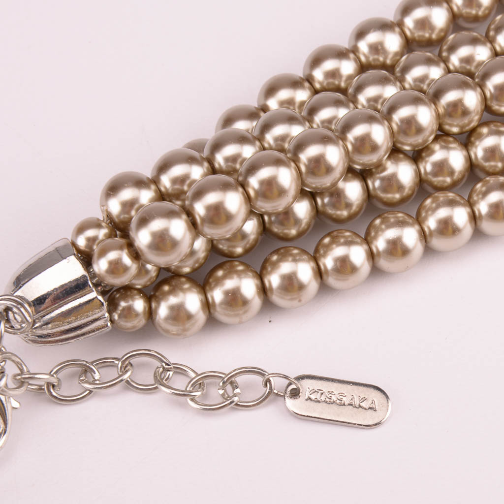 Collection of Purple and Silver Tone Fashion Jewelry