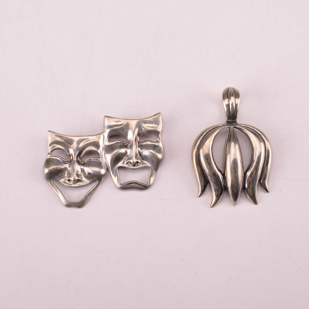 Assortment of Silver Tone Fashion Jewelry