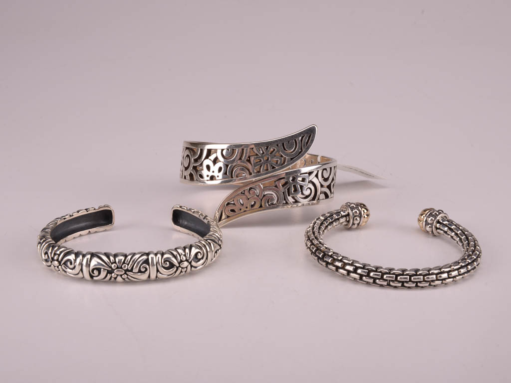 Assortment of Silver Tone Fashion Jewelry