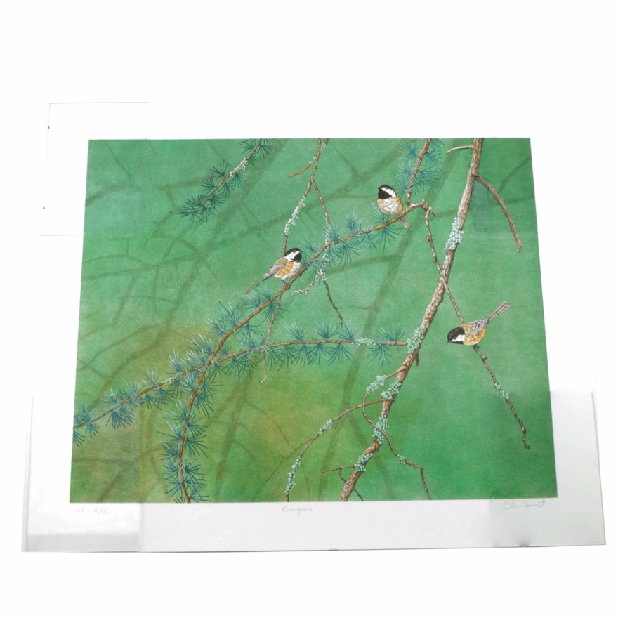 Chris Forrest Signed Artist Proof Lithograph "Evergreen"