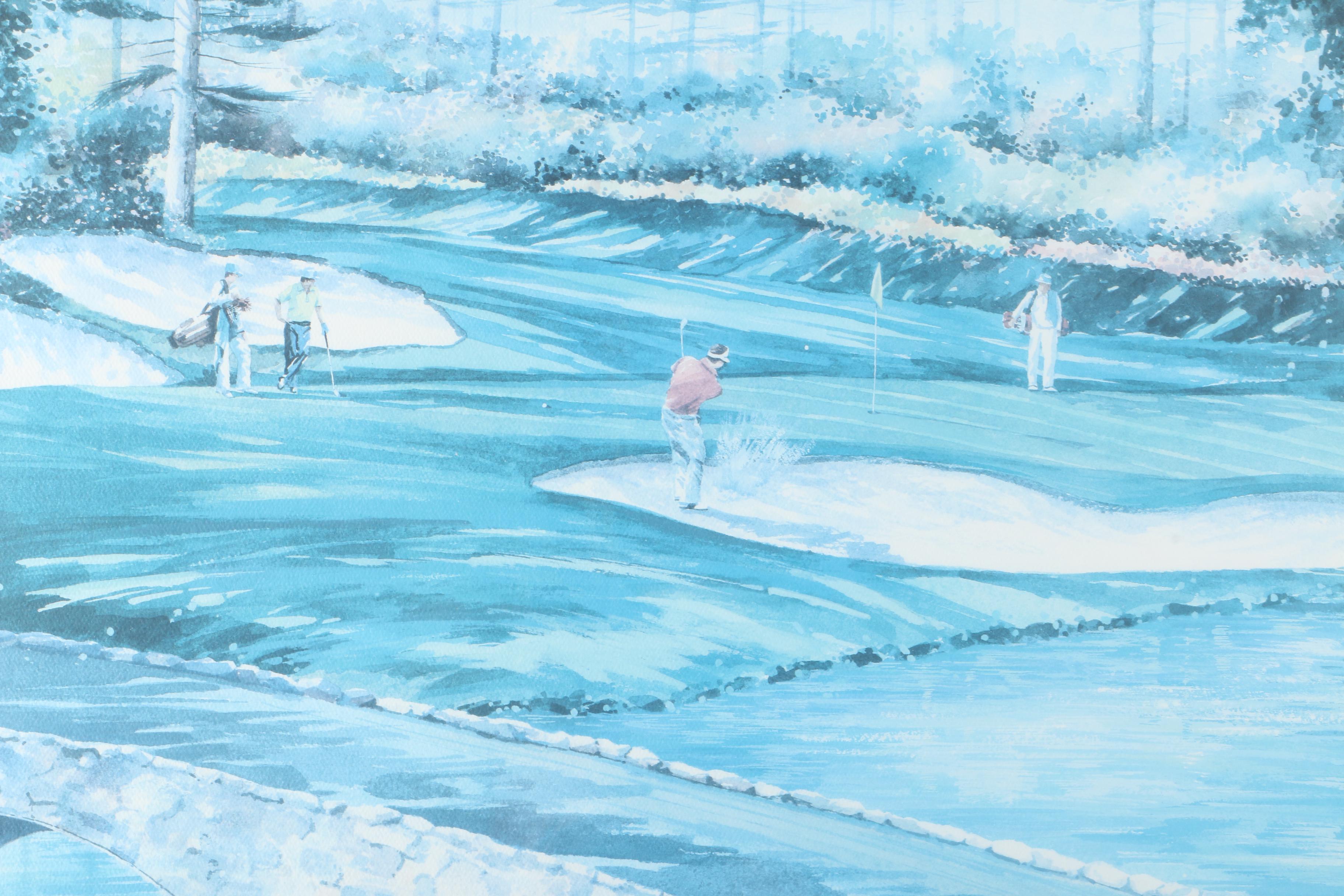 Ralph Furmanski Offset Lithograph on Paper "Augusta, 12th"