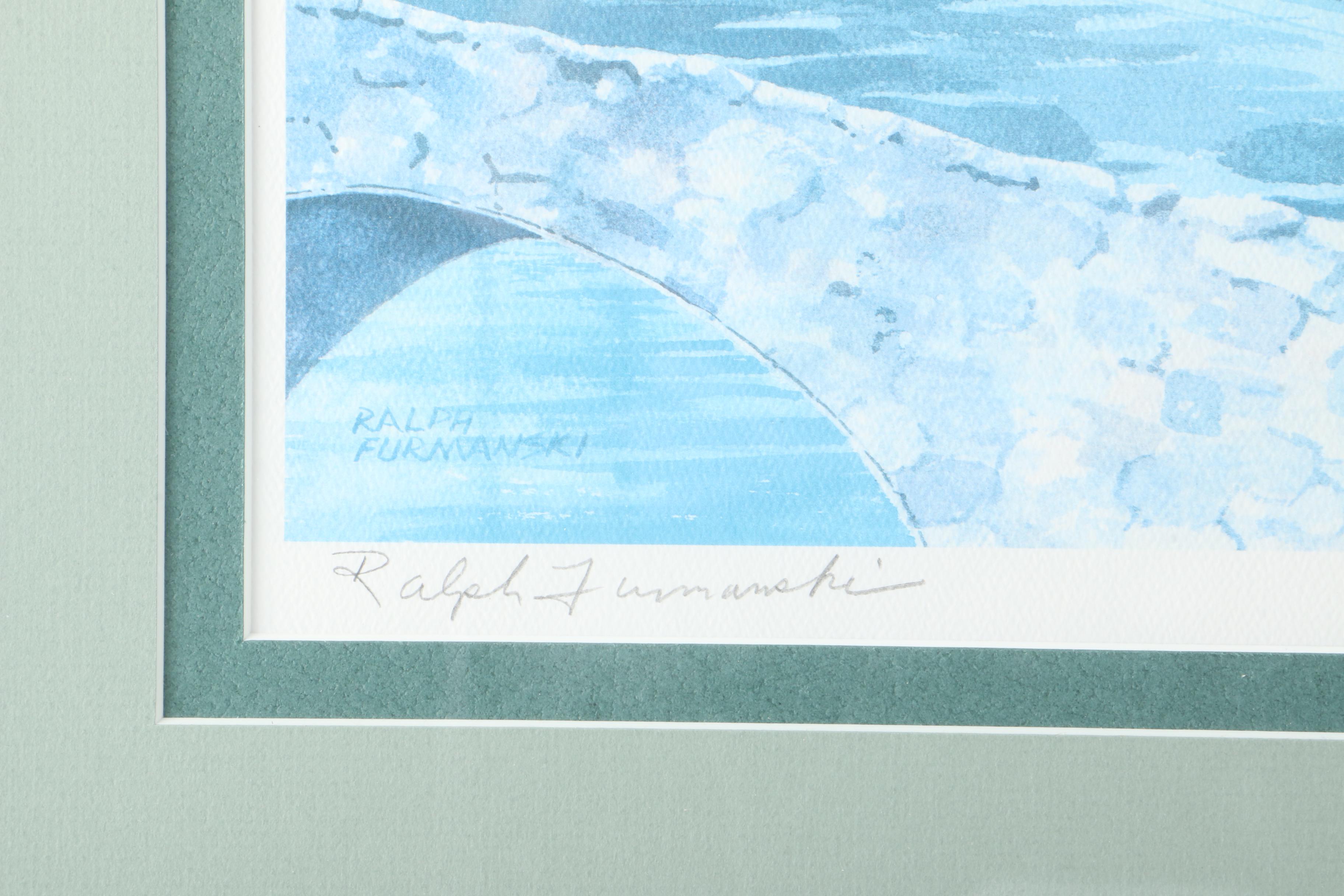 Ralph Furmanski Offset Lithograph on Paper "Augusta, 12th"