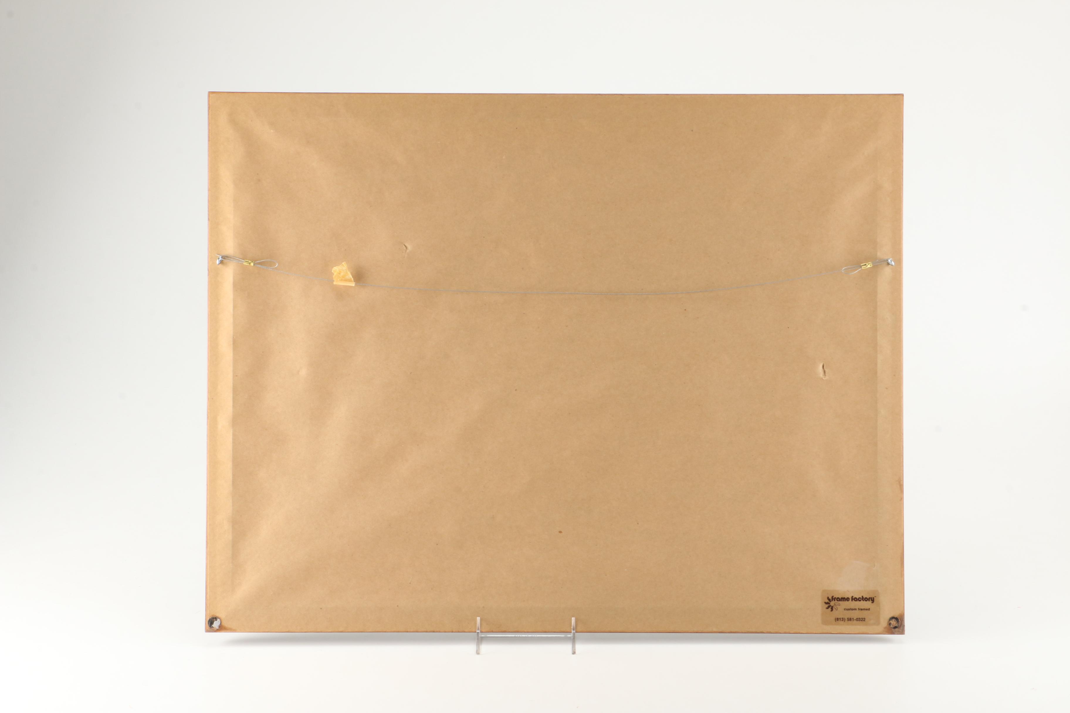 Ralph Furmanski Offset Lithograph on Paper "Augusta, 12th"