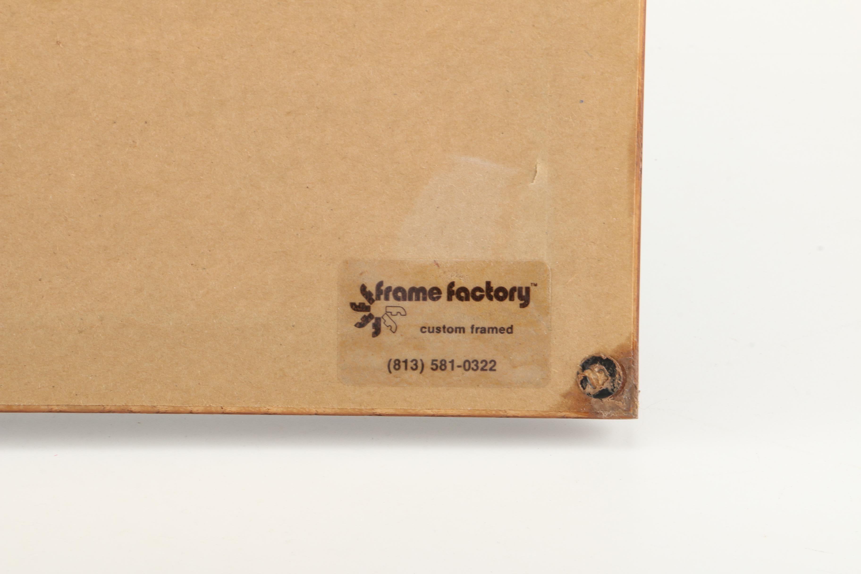 Ralph Furmanski Offset Lithograph on Paper "Augusta, 12th"