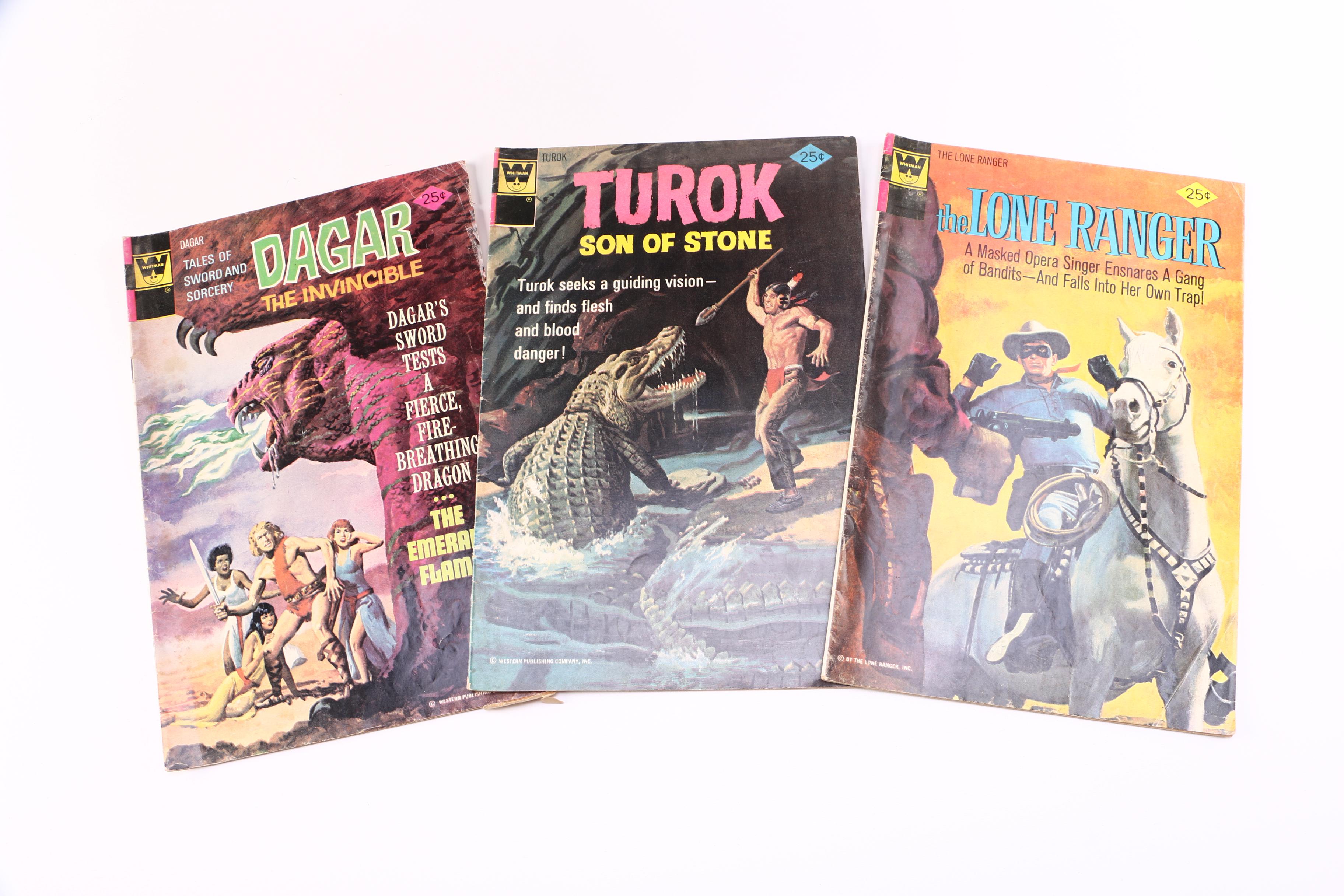 1970s Comics Featuring "Battlestar Galactica" and "Star Wars"