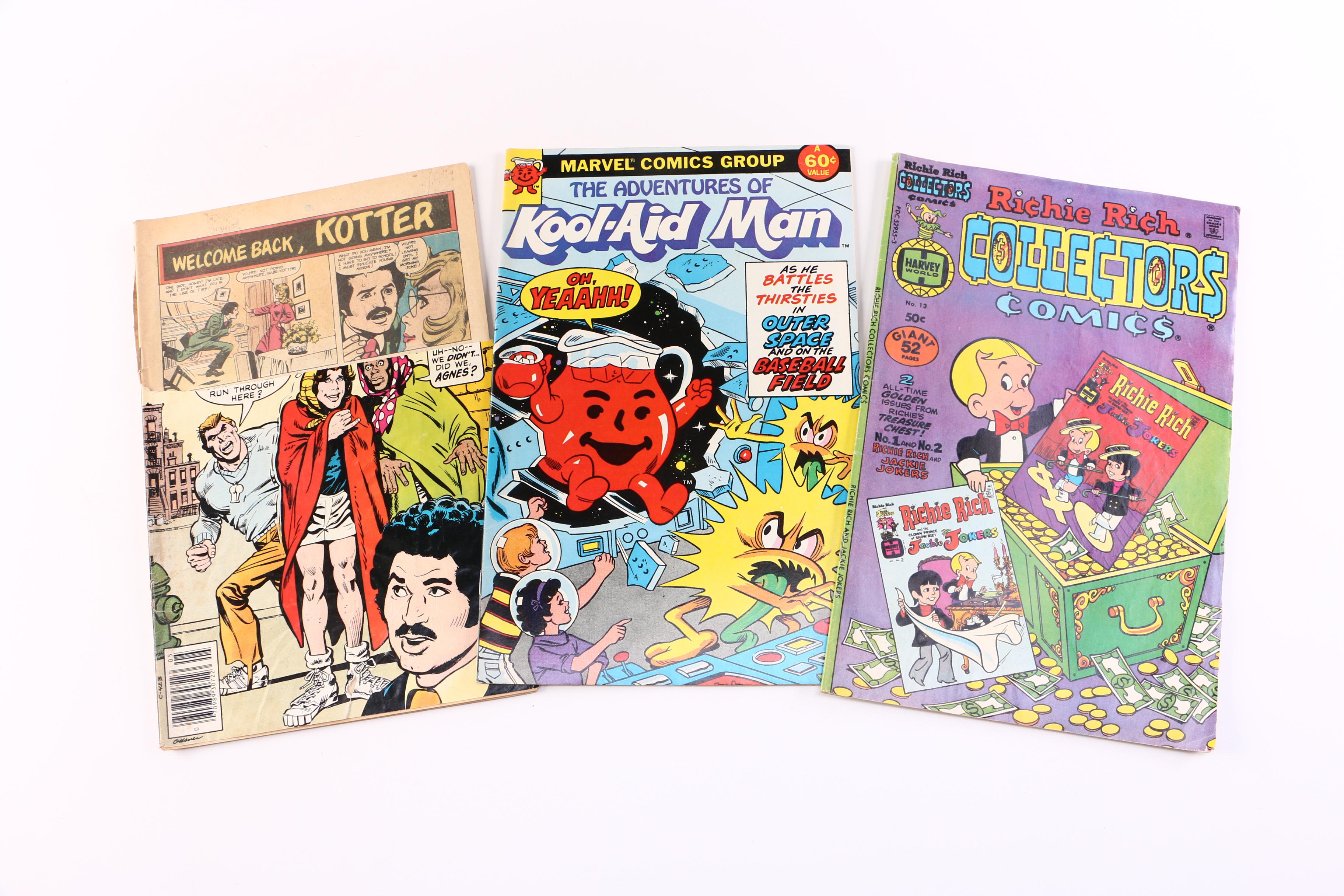 1970s Comics Featuring "Battlestar Galactica" and "Star Wars"