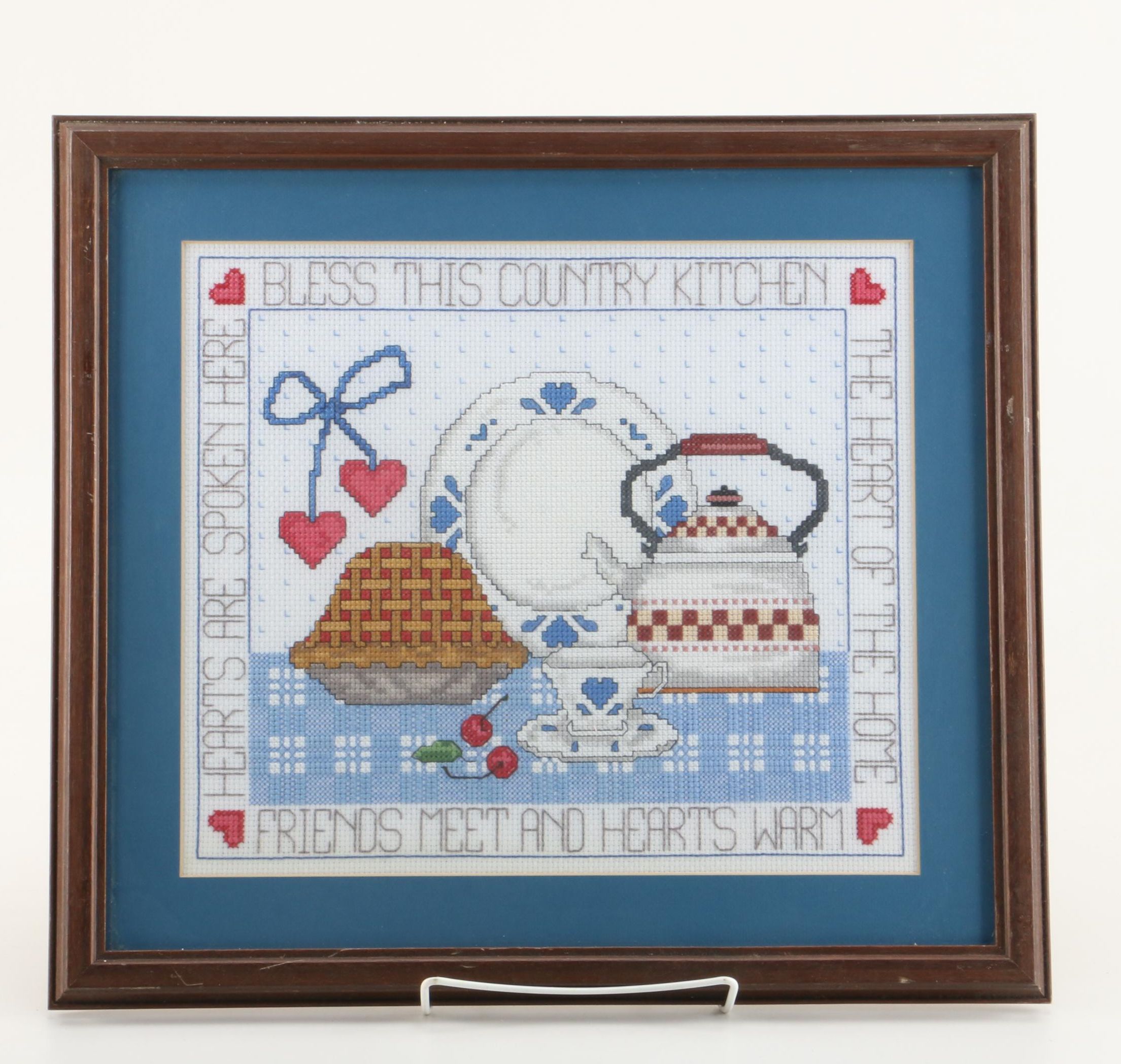 Ornate Framed Needlepoints