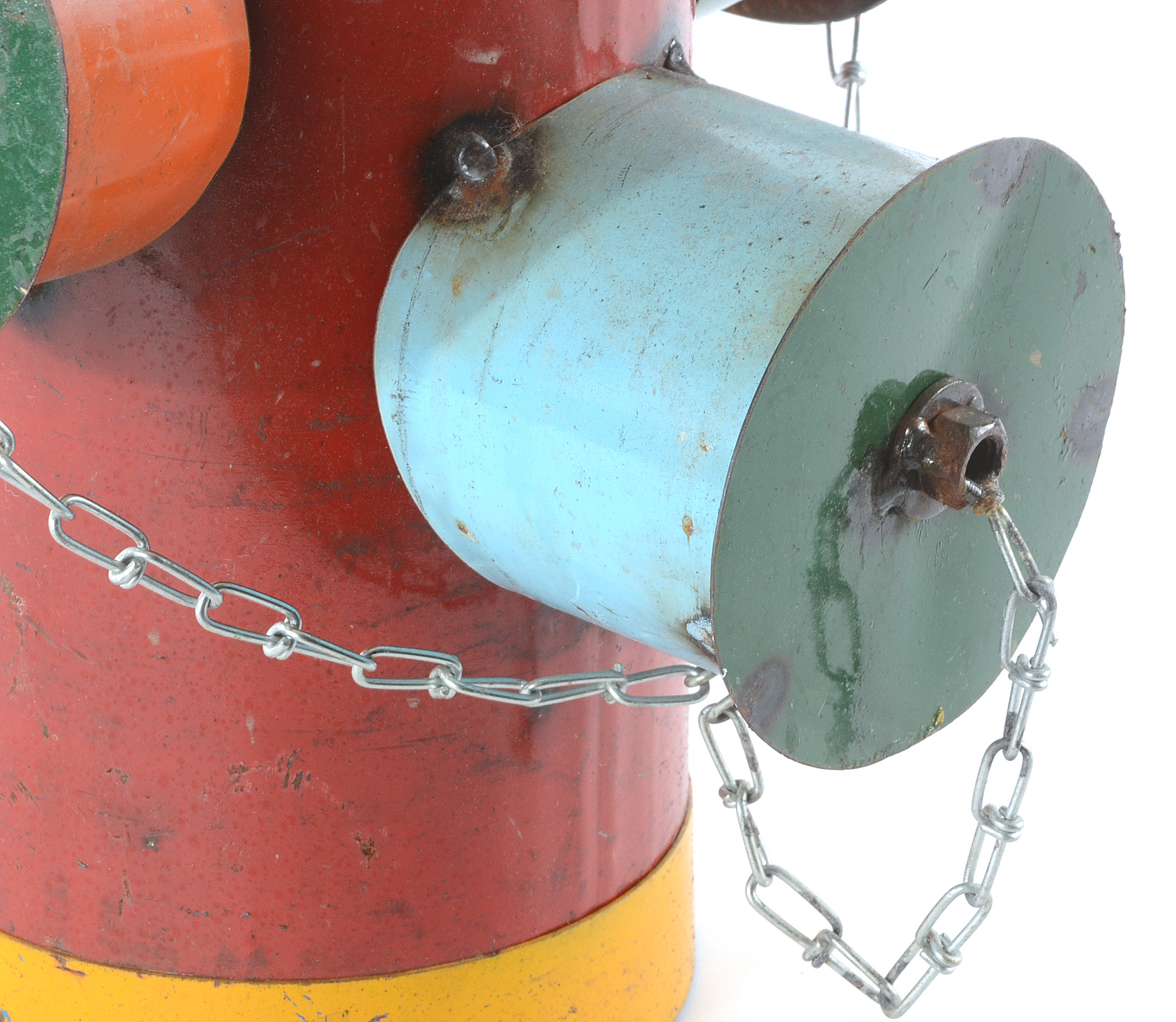 Handcrafted Recycled Metal Fire Hydrant