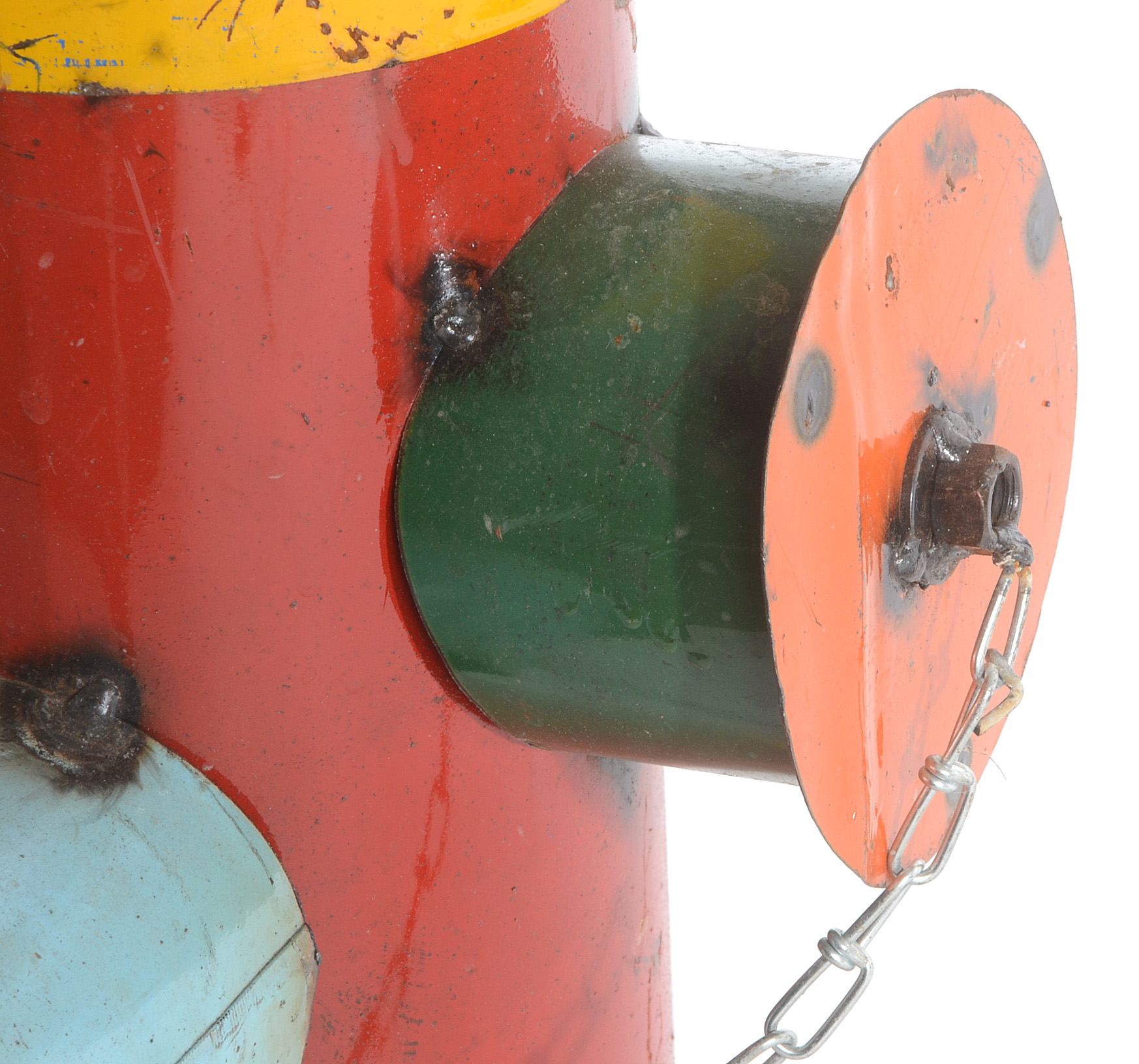 Handcrafted Recycled Metal Fire Hydrant