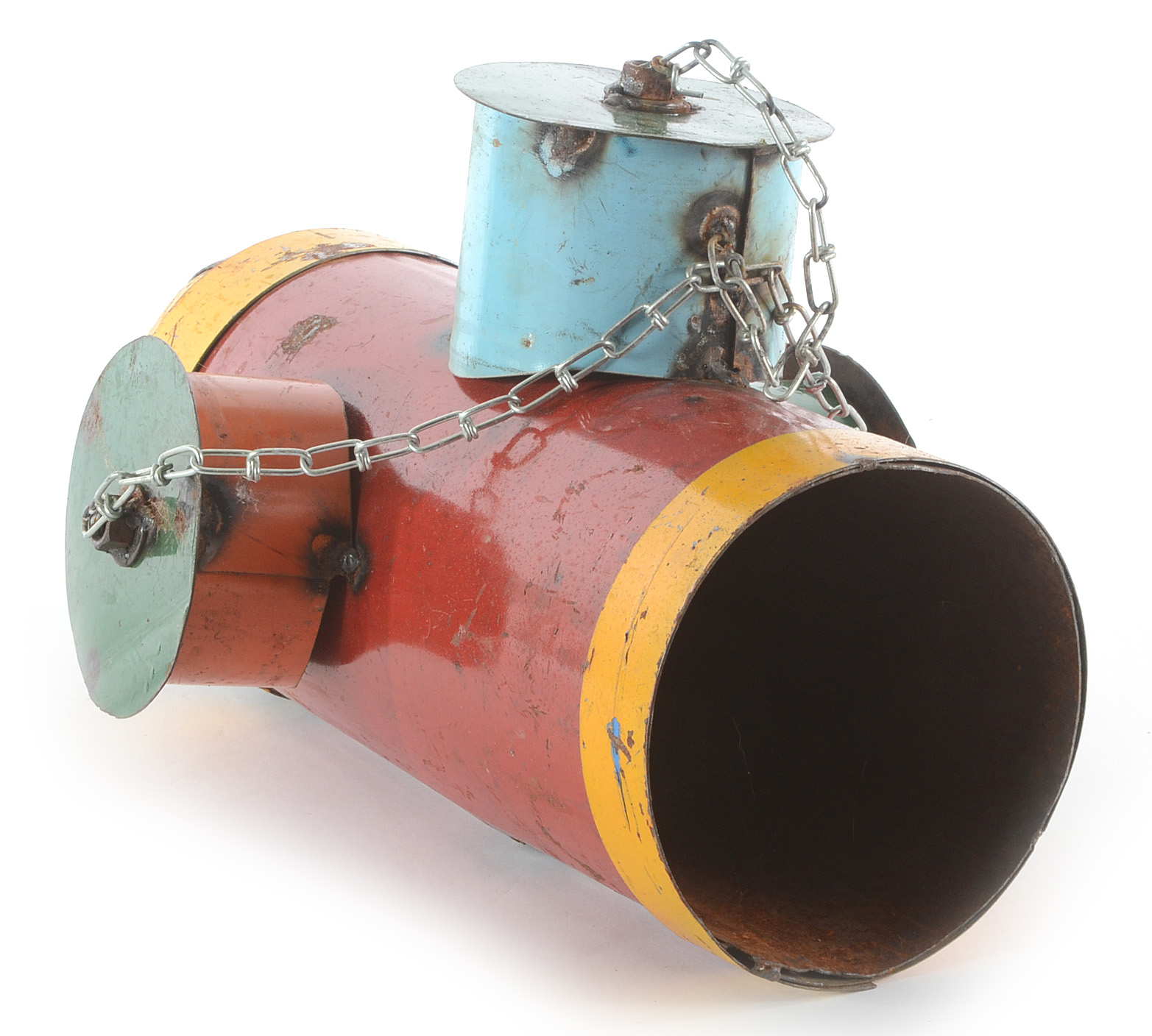 Handcrafted Recycled Metal Fire Hydrant