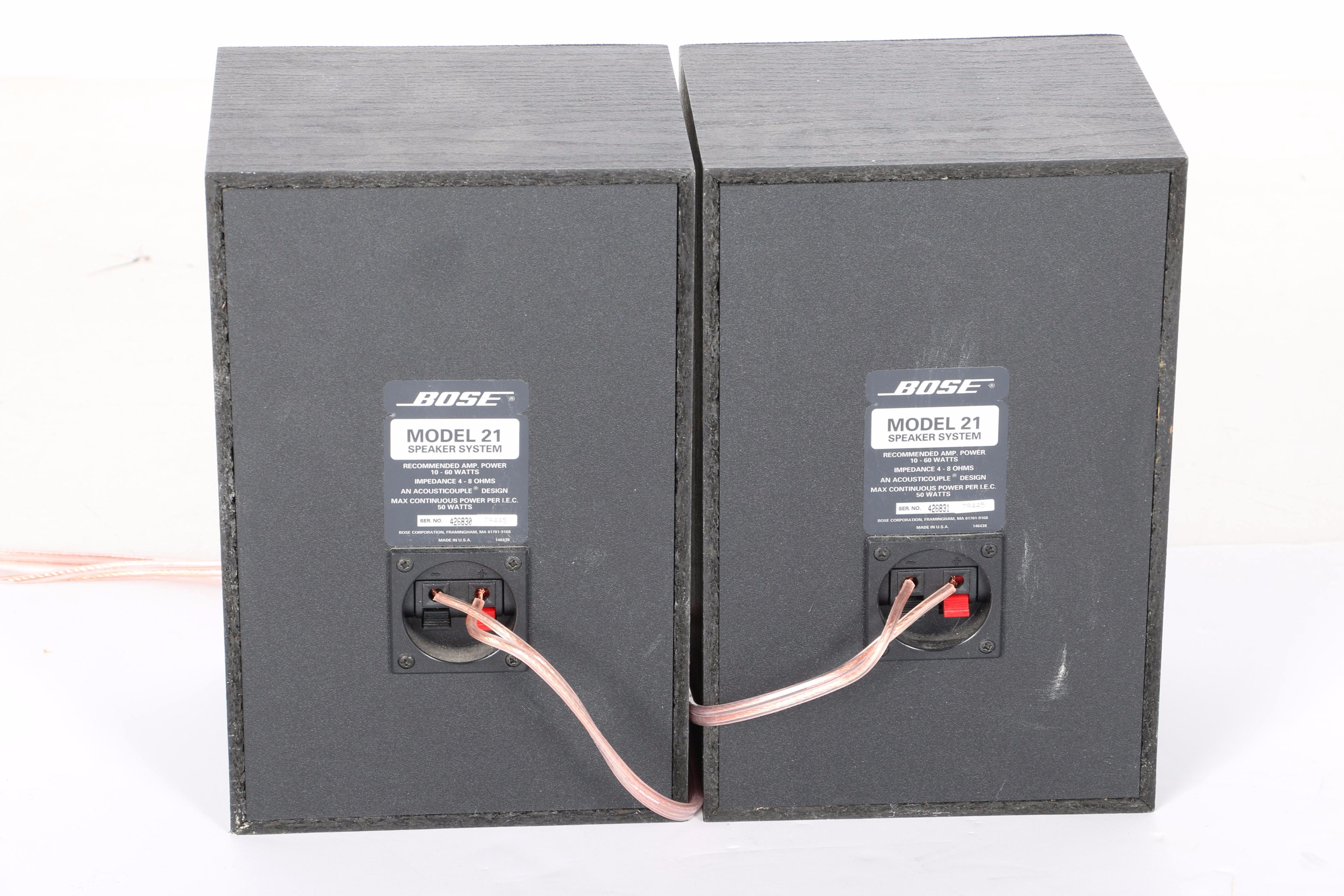 Bose Model 21 Speakers