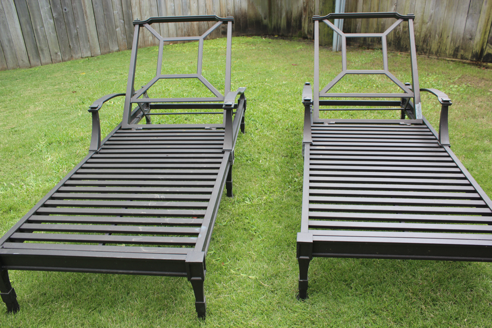 Restoration Hardware Chaise Lounge Chairs