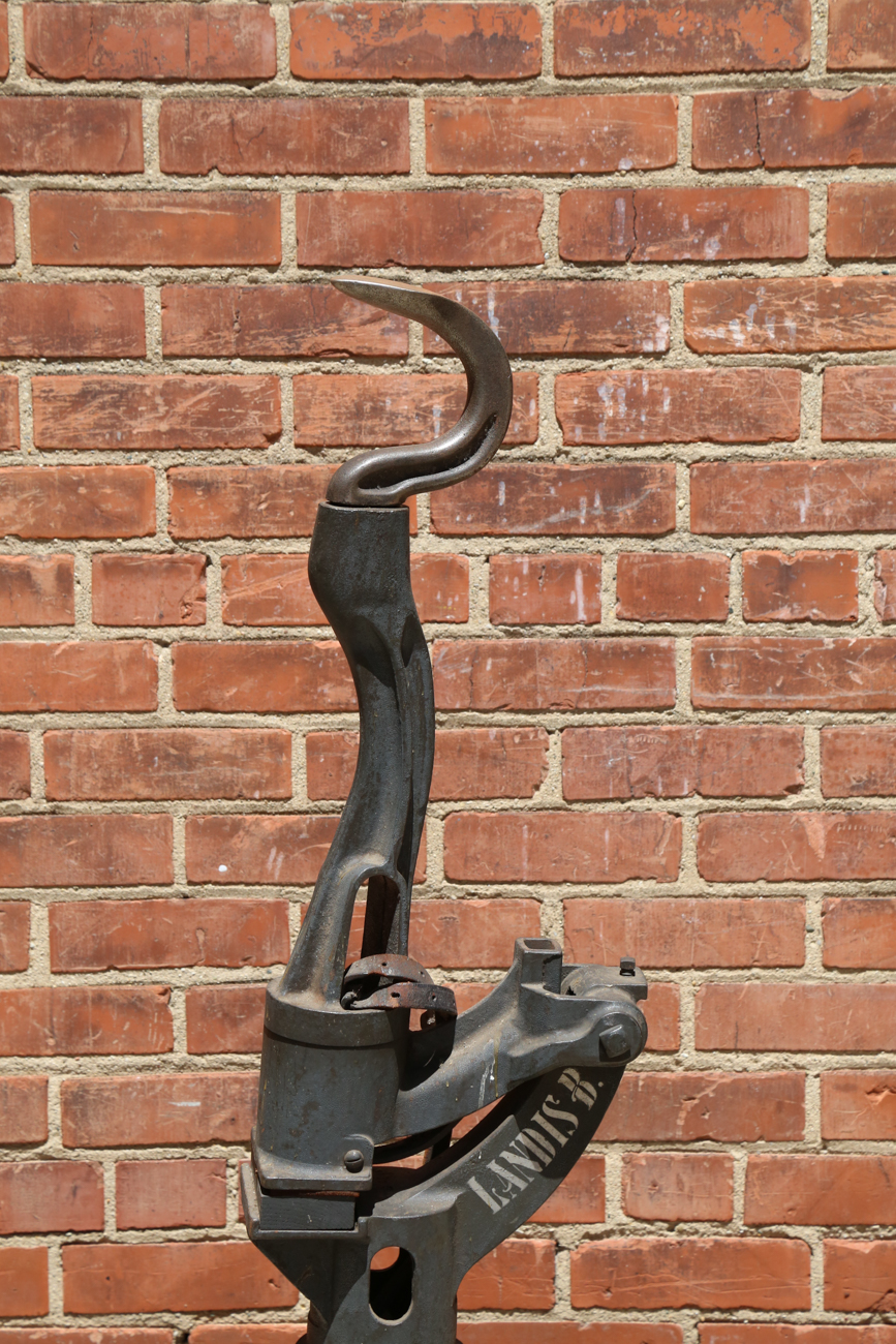 Antique Cast Iron Auto Soler Shoe Machine