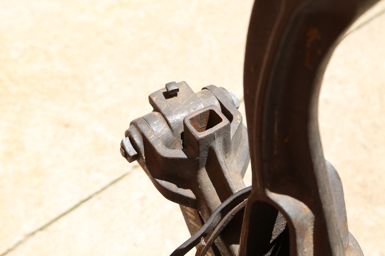 Antique Cast Iron Auto Soler Shoe Machine