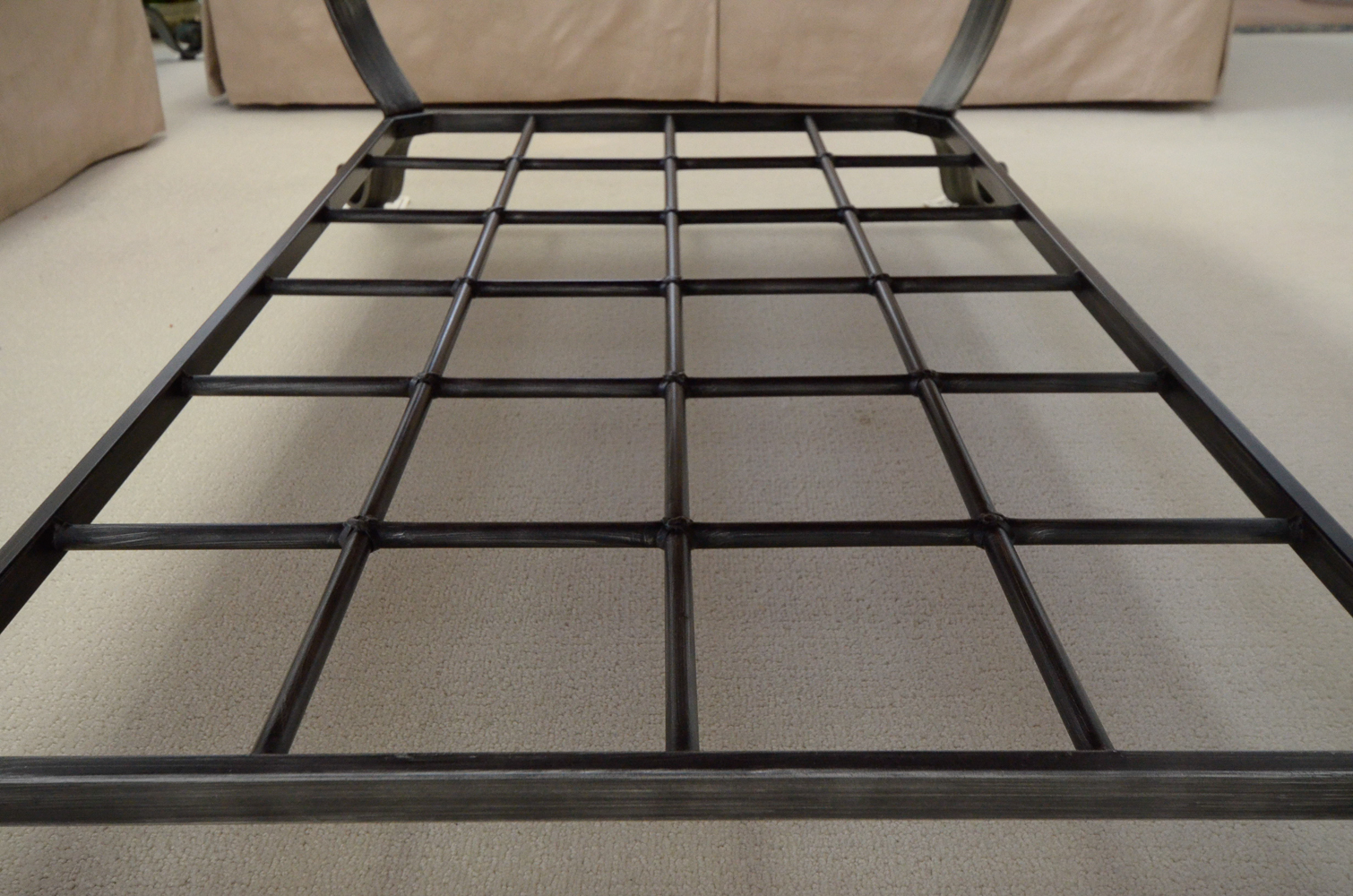 Wood and Stone Tile Coffee Table