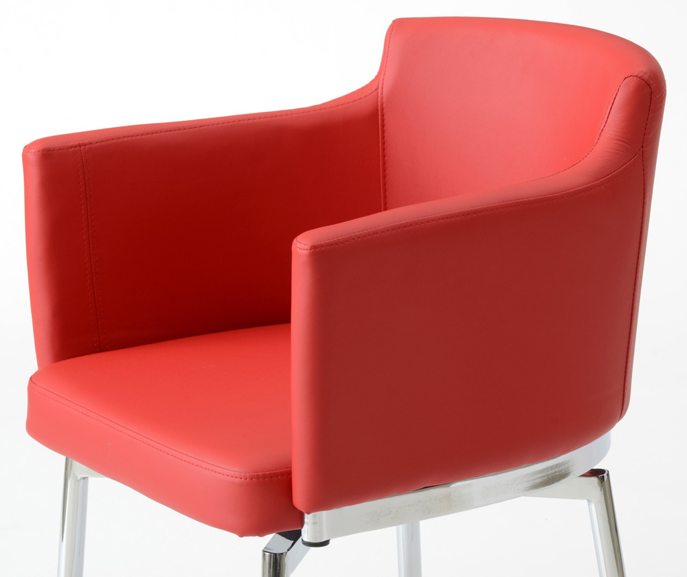 Sunpan "Garcia" Upholstered Swivel Chair