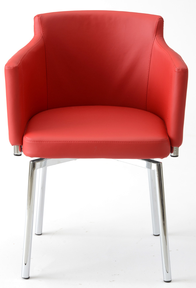 Sunpan "Garcia" Upholstered Swivel Chair