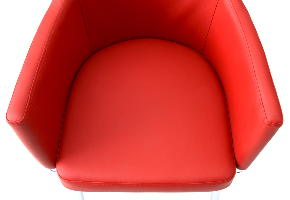 Sunpan "Garcia" Upholstered Swivel Chair