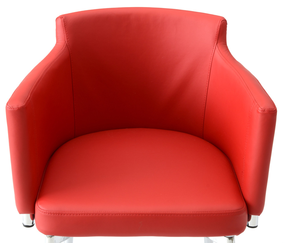 Sunpan "Garcia" Upholstered Swivel Chair