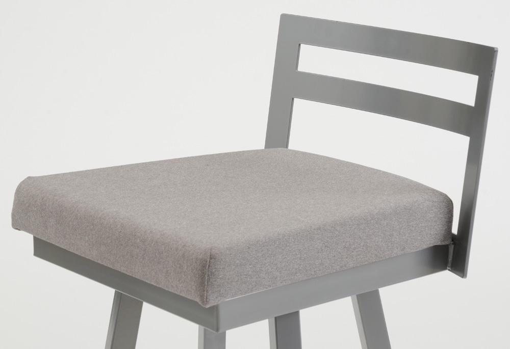 Pair of Amisco "Derek" Swivel Bar Stools