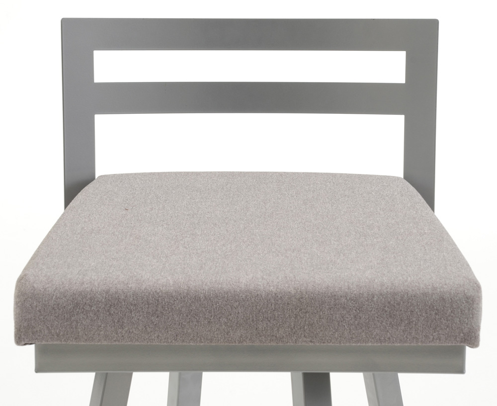 Pair of Amisco "Derek" Swivel Bar Stools